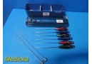 Conmed C6178 V-Knot Flex Bio Instability Instrument Set W/ Carrying Case ~ 30309