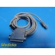 3X Philips M1026-61002 Anesthesia Gas Module Interface Cable, RS-232 Cable~30310