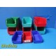 Lot of 9 Akro-Mils 30210,30220,30230 Plastic Storage Bins (Various Sizes)~30841