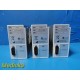 Lot of 3 Spacelabs Ultraview SL 91517 CO2 Modules, V1.00.12 *FOR PARTS* ~ 30850