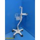 GCX Polymount Corp One-Piece Nihon Kohden BSM-2354A Monitor Rolling Stand ~22553