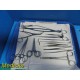 Jarit Codman Aesculap House TRACH (Tracheotomy) Instrumentation Tray ~ 22414