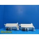 2X 2012 PHILIPS Intilivue M8048A FMS Flexible Module Server W/ Cord Caddy~ 22253