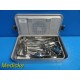 SKLAR JARIT COMPLETE PROFESSIONAL D & C Tray Surgical Instruments W/ Case ~22177