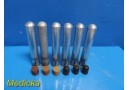 6X Hamilton Bell GSK Vanguard Series Stainless Steel Tube Inserts+Cushions~30360