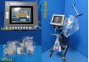 Respironics ESPRIT Ventilator V1000 W/ Cart & Articulating Arm & Supplies~30408