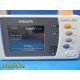 2017 Philips Intellivue MP2 Patient Monitor Ref 85040 W/ M4607A Battery ~ 30428