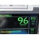 GE Dash 4000 Multi-parameter Monitor W/ ECG, SpO2, NBP Leads *TESTED* ~ 30959