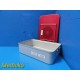 Aesculap DBP Sterilization Container W/ Lid 17.5 x 10.75 x 4.75" ~ 30932
