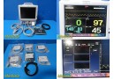 Fukuda Denshi DS-7200 Touchscreen Patient Monitor W/ New Non-OEM Leads ~ 30981