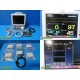 Fukuda Denshi DS-7200 Touchscreen Patient Monitor W/ New Non-OEM Leads ~ 30981