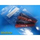 4X Cardinal Health Drucker P/N 7713100 Kit Tube Adapters, Red & Purple ~ 30467