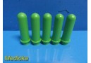 5X Drucker Diagnostics Centrifuge Tube Holders, 75mm, Ref 7713033, Green ~ 30468