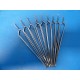 9 x Alpha Source & Others Assorted Stainless Steel Dental Bracket Forceps(10930)