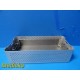 Stryker 6136-0-940 Sterilization Container W/ Basket & Lid 22.5x10.25x6" ~ 31033