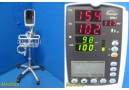 2009 Mindray Datascope DPM 3 Vital Monitor W/ Stand, Leads, Masimo SpO2 ~ 31040