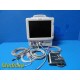 Fukuda Denshi DS-7200 Patient Monitor, NEW LEADS (ECG,NBP,SpO2,Temp,IBP) ~ 31093