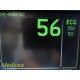 GE Dash 4000 Colored Patient Monitor (Nellcor SpO2) W/ NEW Patient Leads ~ 31107