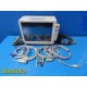 Fukuda Denshi DS-7000 (ECG,3X IBP,NBP,2X TEMP,PRINT,GAS) Monitor W/ Leads ~31511