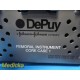 J&J Depuy Tissue Sparing Solutions Femoral Instru Core Case 2598-07-390 ~ 31517
