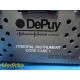 J&J Depuy Tissue Sparing Solutions Femoral Instru Core Case 2598-07-390 ~ 31517