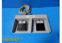 GE C-Arm Dual Footswitch Pedals 00-878444-02 OEC Medical Cat. HT-52-SWNO ~ 31169