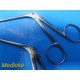 B&L Storz Assorted Ear Forceps W/ Tray (NOYES, Hartmann & Graven) ~ 31605