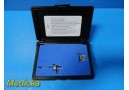 Lumenis Laparoscope Coupler Adapter W/ Flow Stopcock & Carrying Case ~ 31263