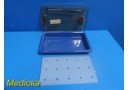 Polyvac Storage & Sterilization Tray W/ Silicon Mat 11.24" x 7.25" x 2" ~ 31595