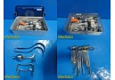 Jarit COMPLETE PROFESSIONAL D&C Tray Surgical Instruments W/ Carrying Case~22187
