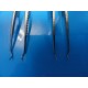 2 x Kirwan 12-1092 Coaptation Bipolar Forceps W/ Cords & I/A Handpieces (10876)