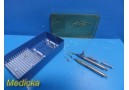 MST Microsurgical Duet Bimanual Aspiration / Irrigation Handles W/ Case ~ 31651