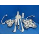 Heraeus Hanaulux 2005/2003 Surgical Lights W/ Support Arm & Boom w/ Covers~22004