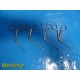 Lot of 4 Pakistan, Bausch + Lomb, STORZ Assorted ENT Forceps ~ 20334