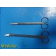 Lot of 2 Assorted Abbott Curved Scissors (No Cat No) ~ 20329