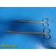 Lot of 2 Assorted Abbott Curved Scissors (No Cat No) ~ 20329