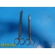 Lot of 2 Assorted Abbott Curved Scissors (No Cat No) ~ 20329