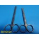 Lot of 2 Assorted Abbott Curved Scissors (No Cat No) ~ 20329