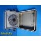 Aesculap 1/2 Size Sterilization Container W/ JK389 Lid,Inst Basket JF113R ~31412