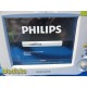 2014 Philips MP30 Patient Monitor W/ M3001A Module, MASIMO SPO2 & Leads ~ 31666