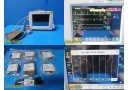 2012 Philips MP30 Monitor W/ NBP,SpO2,ECG,Temp Leads & MMS Module, MASIMO ~31487