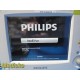 2014 Philips MP30 Monitor W/ M3001A Module Masimo SpO2 & NEW Patient Leads~31663