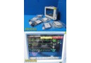 Philips MP30 Monitor W/ Module NBP, Masimo SpO2,ECG,T/IBP Leads & Printer~ 31485
