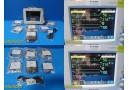 2012 Philips MP30 Monitor W/ M3001A Module, MASIMO SpO2, Printer & Leads ~31461