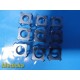 Synthes Spine Pangea Rods, Washer & Fracture Clamps Tray W/ Case ~ 31915