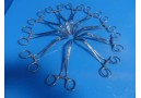 Lot of 10 Applied Medical A3202 Stealth Surgical Clamp, Size 1, 60°, 6" ~ 31694