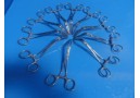 Lot of 10 Applied Medical A3202 Stealth Surgical Clamp, Size 1, 60&deg;, 6" ~ 31694