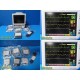 2010 Fukuda Denshi DS-7200 Dynascope Monitor, NBP,TEMP,SpO2,IBP,ECG Leads ~31941