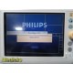 Philips VS3 Sure Signs Vitals Monitor (Temp,NBP & SpO2) W/ Leads & Stand ~ 32186