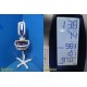 Hill-Rom WelchAllyn 42NTB Spot Vital Signs Monitor W/ PSU, Leads & Stand ~ 32249